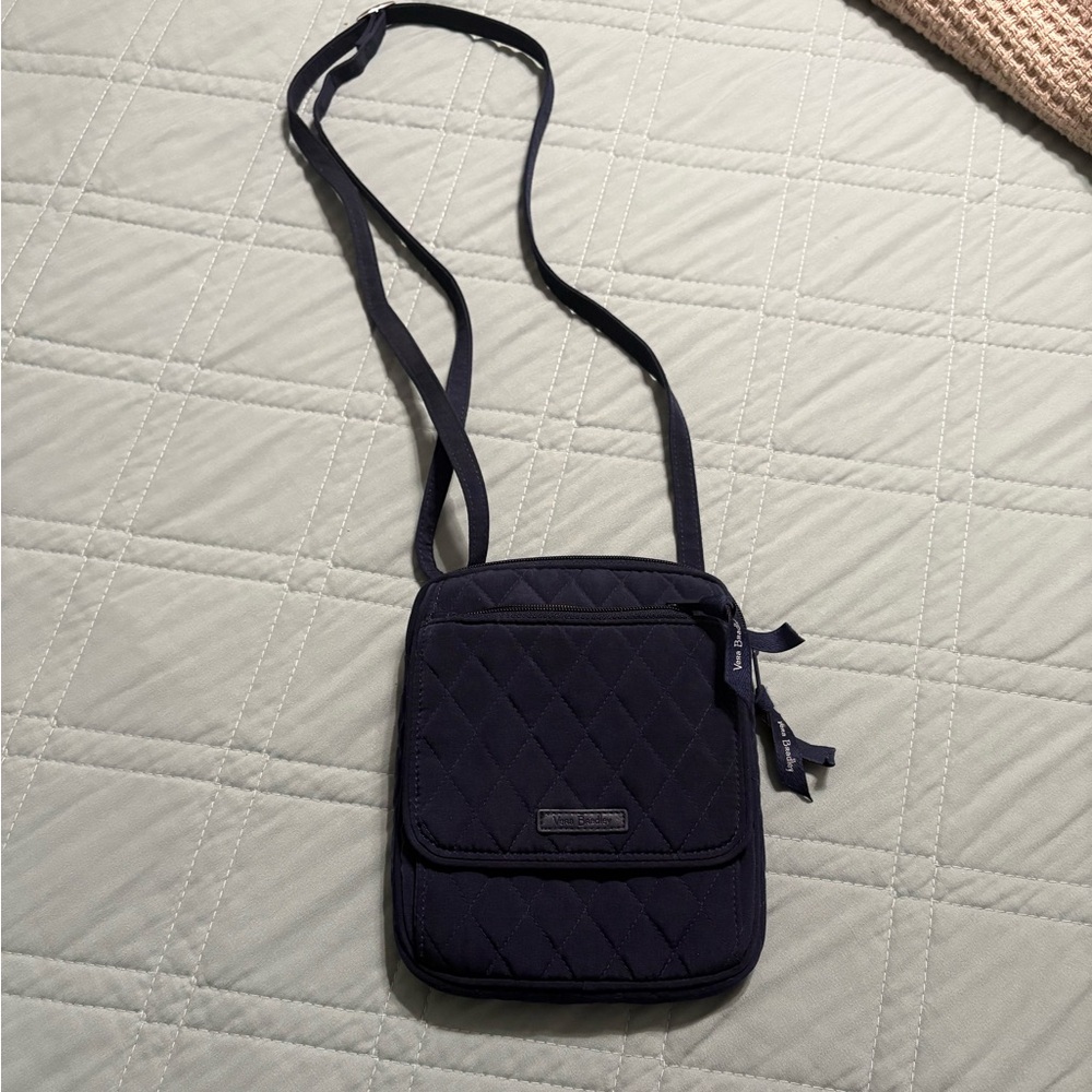 Vera Bradley Mini Hipster Crossbody in Navy